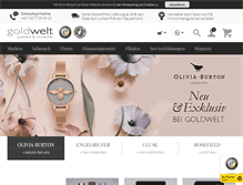 Tablet Screenshot of goldwelt.at
